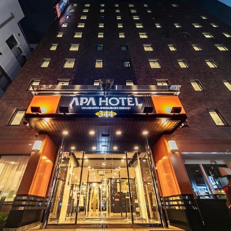 Apa Hotel Nambakita Shinsaibashi Ekimae Osaka Exteriör bild