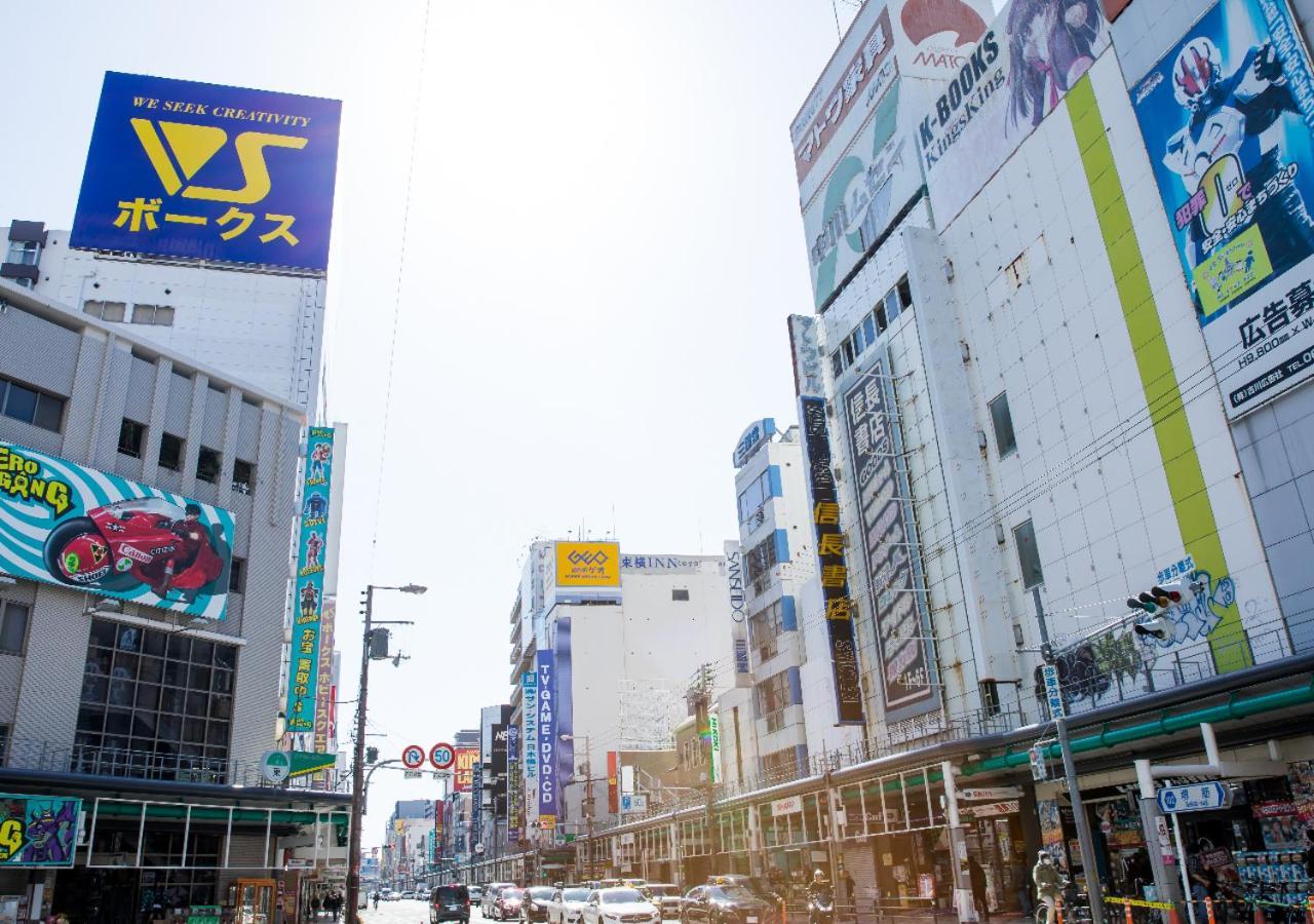 Apa Hotel Nambakita Shinsaibashi Ekimae Osaka Exteriör bild