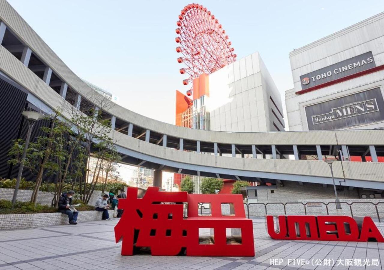 Apa Hotel Nambakita Shinsaibashi Ekimae Osaka Exteriör bild